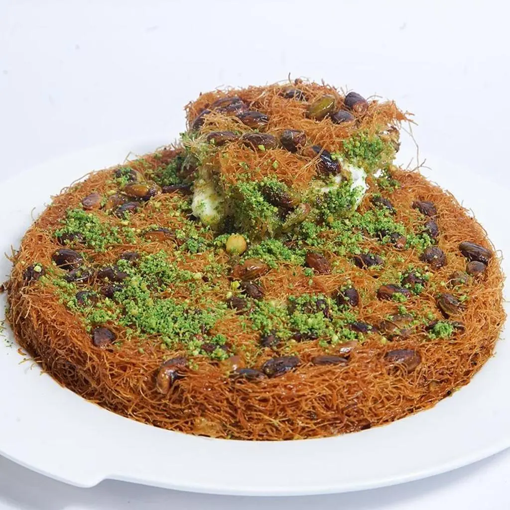Clotted Cream & Pistachio Rough Turkish Kunafa